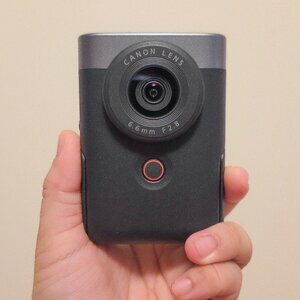 Canon PowerShot V10 Compact Vlogging Camera + Accessories